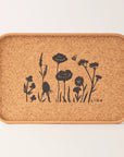 Eco Cork Tray | Wildflower