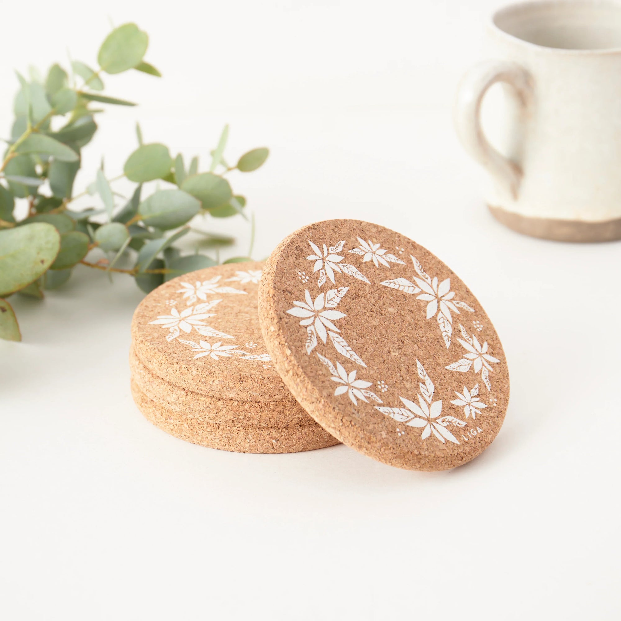 Cork Coasters | Wreath