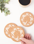 Cork Coasters | Wreath