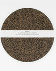 Dash Recycled Rubber & Cork Placemats | Round S/4