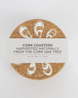 Cork Coasters | Oyster 2
