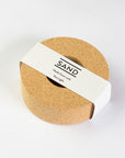 Sustainable cork tea light holder, sand range