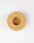 Sustainable cork tea light holder, sand range