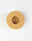 Sustainable cork tea light holder, sand range