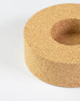 Sustainable cork tea light holder, sand range