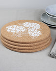 Cork Placemats | Hydrangea
