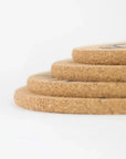 eco cork placemats and coasters. Wildflower design