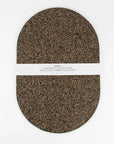 Dash Recycled Rubber & Cork Placemats | Oval S/4