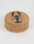 Cork Coasters | Lobster