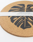 Cork Max Placemats | Monstera | Buy 2 get 1 FREE