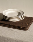 Smoked Cork Placemats | Rectangle Set of 4