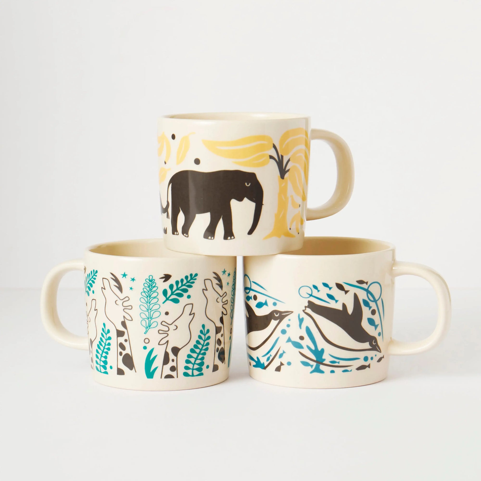 The LIGA Stoneware mugs