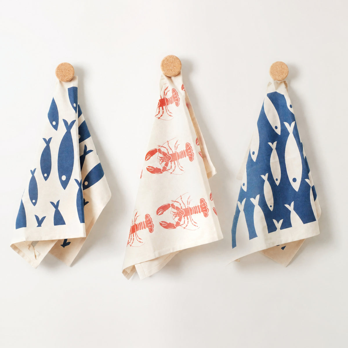 Organic Tea Towels | Coastal Collection