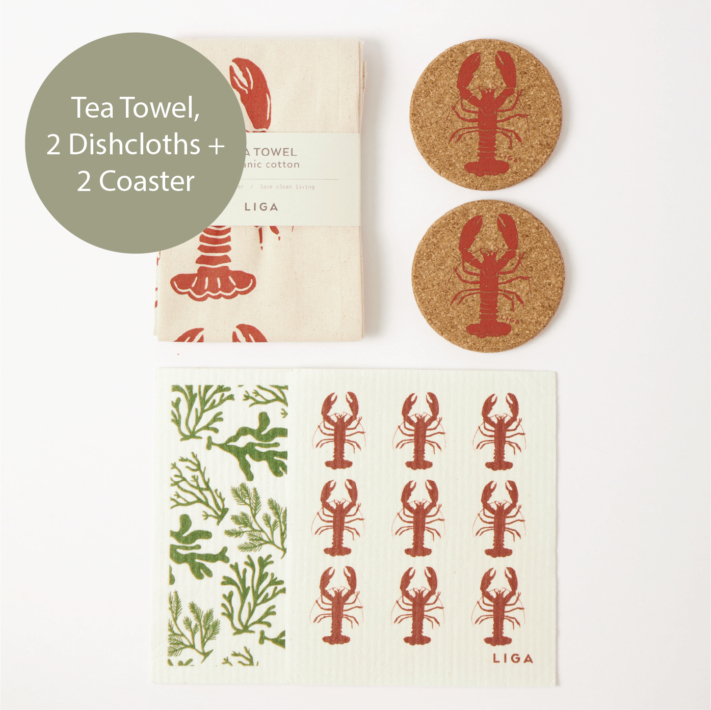 Red Lobster Gift Set