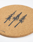 Cork Placemat 30cm | Fir