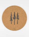 Cork Placemat 30cm | Fir