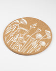 Cork Placemats | Flowers