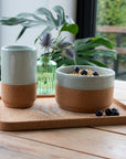 Ceramic Gift Set | Mug and Bowl in Aqua