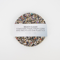 Set of 6 Beach Clean Placemats + Coasters | Oval + Round