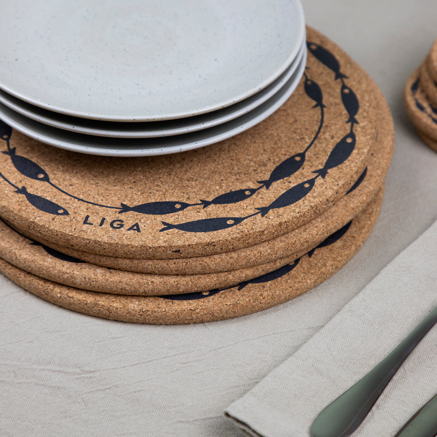 Cork Placemats | Fish On A Line