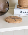 Cork Coaster | Gingko