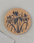 Cork Coaster | Iris