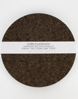 Smoked Cork Placemats | Round S/4
