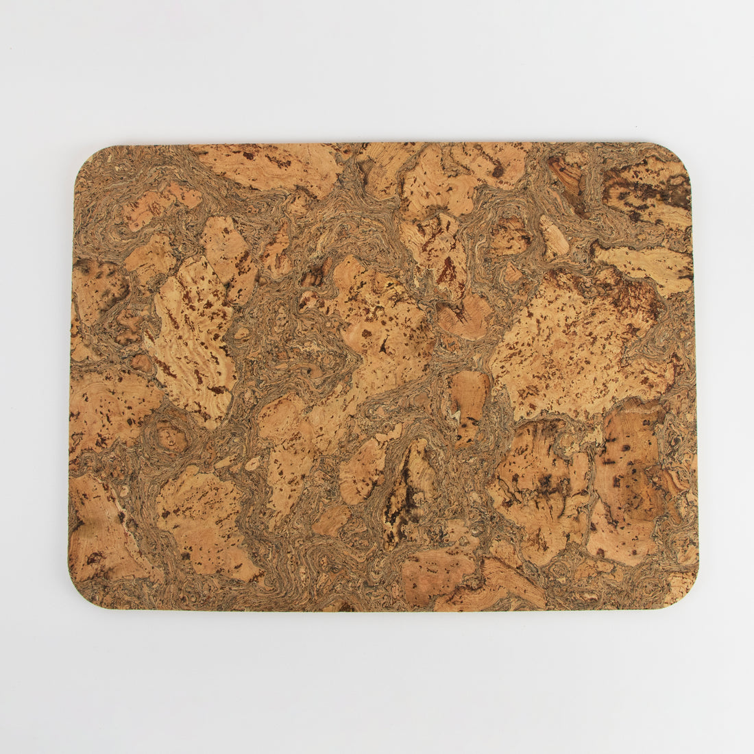Set of 6 Natural Cork Placemats + Coasters | Rectangle + Square