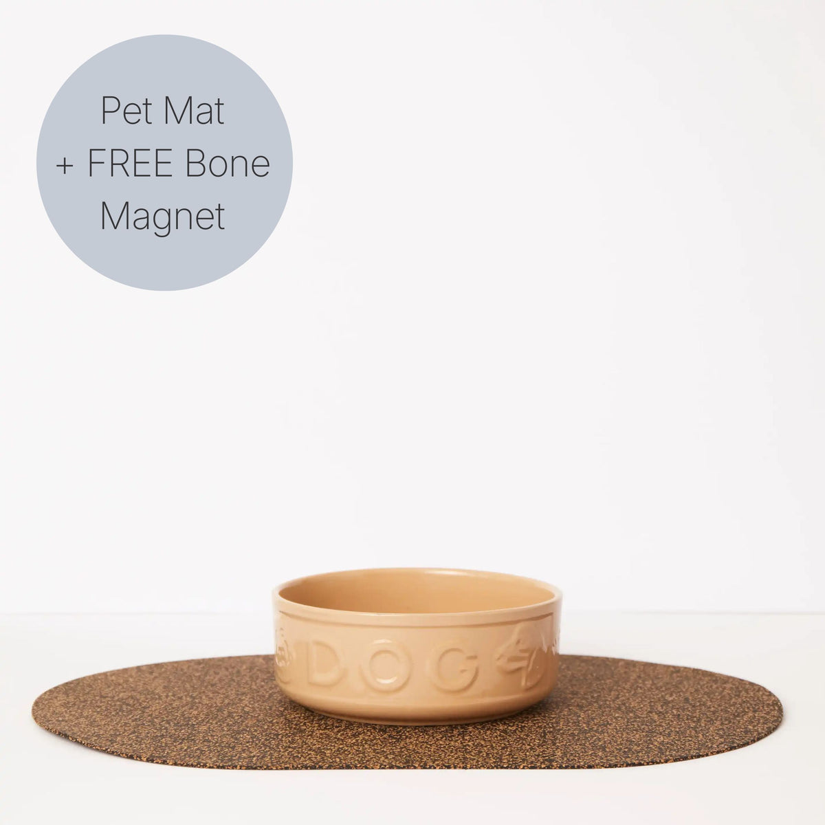 Dash Oval Pet Feeding Mat