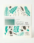 Tea Towel and matching Dishcloths | Giraffe