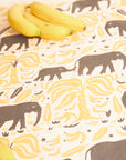 Elephants & Bananas  | Cork and Tile Trivet, Tea Towel and Dishcloths