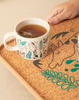 Cork Tray | Giraffes