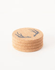 Cork Coasters | Antler
