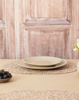 Beach Clean Oval Placemats & Coaster Bundle | Table S/4