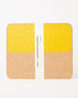 Cork Placemats Rectangle | Beach Set of 4
