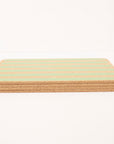 Cork Placemats | Candy Stripes - Green