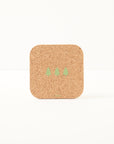 Cork Coasters | Candy Christmas | Set of 6