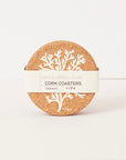 Cork Coasters | Coral