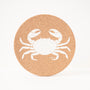 Cork Placemats | Crab