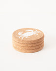 Cork Coasters | Crab