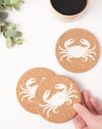 Cork Coasters | Crab