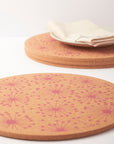 Cork Placemat - Cranberry Red