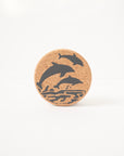 Cork Coasters | Dolphins