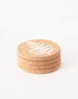 Cork Coasters | Fern