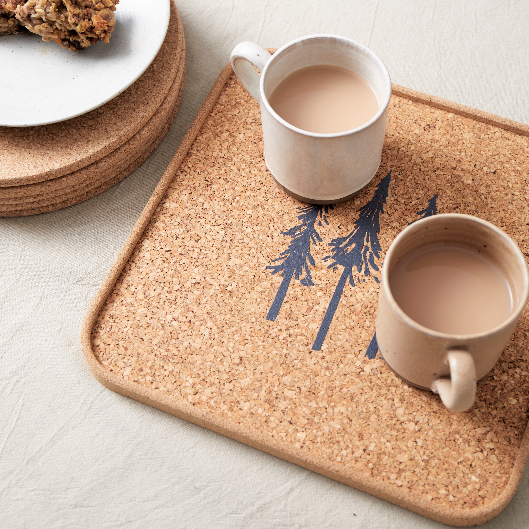 Eco Cork Tray | Fir