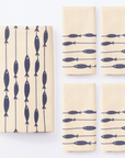 Fish on a Line Table Runner & Napkins | Set of 4