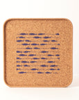 Eco Cork Tray | Fish on a Line