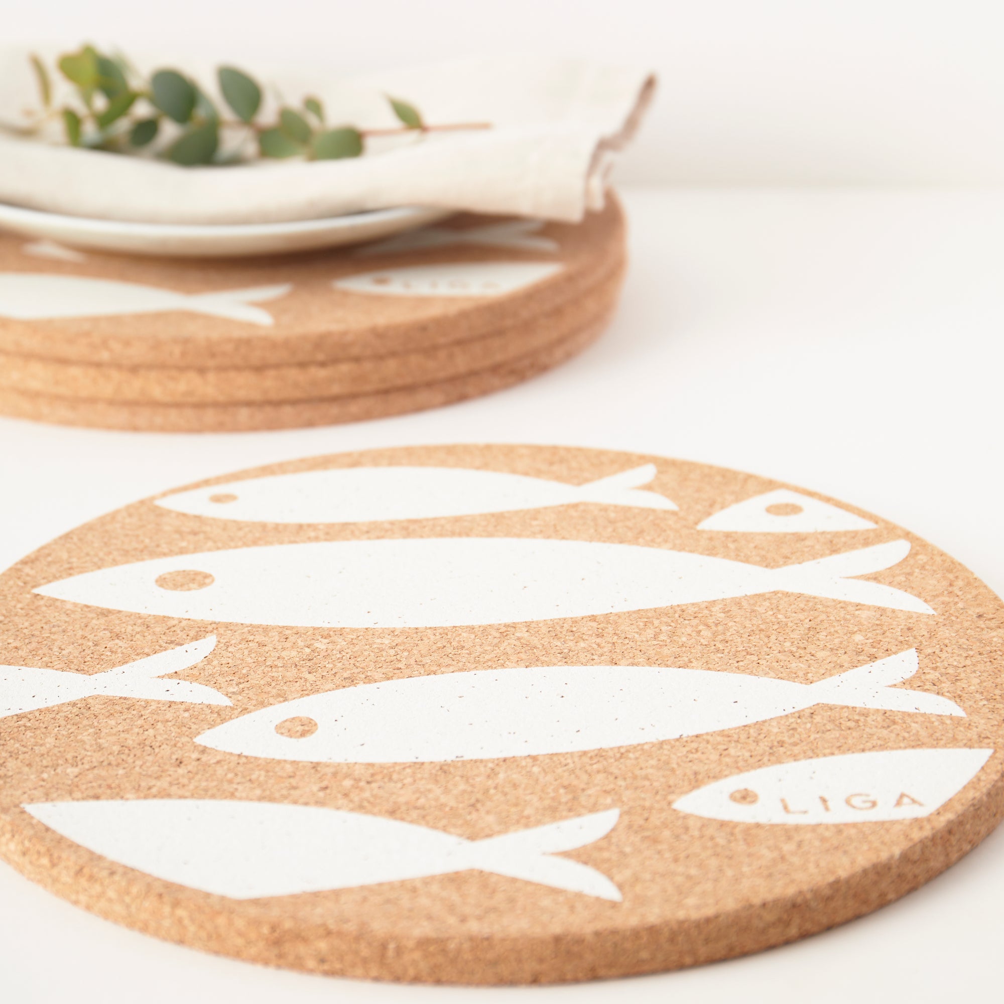 Cork Placemats | Fish