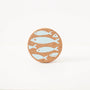 Cork Coasters | Fish Sky Blue