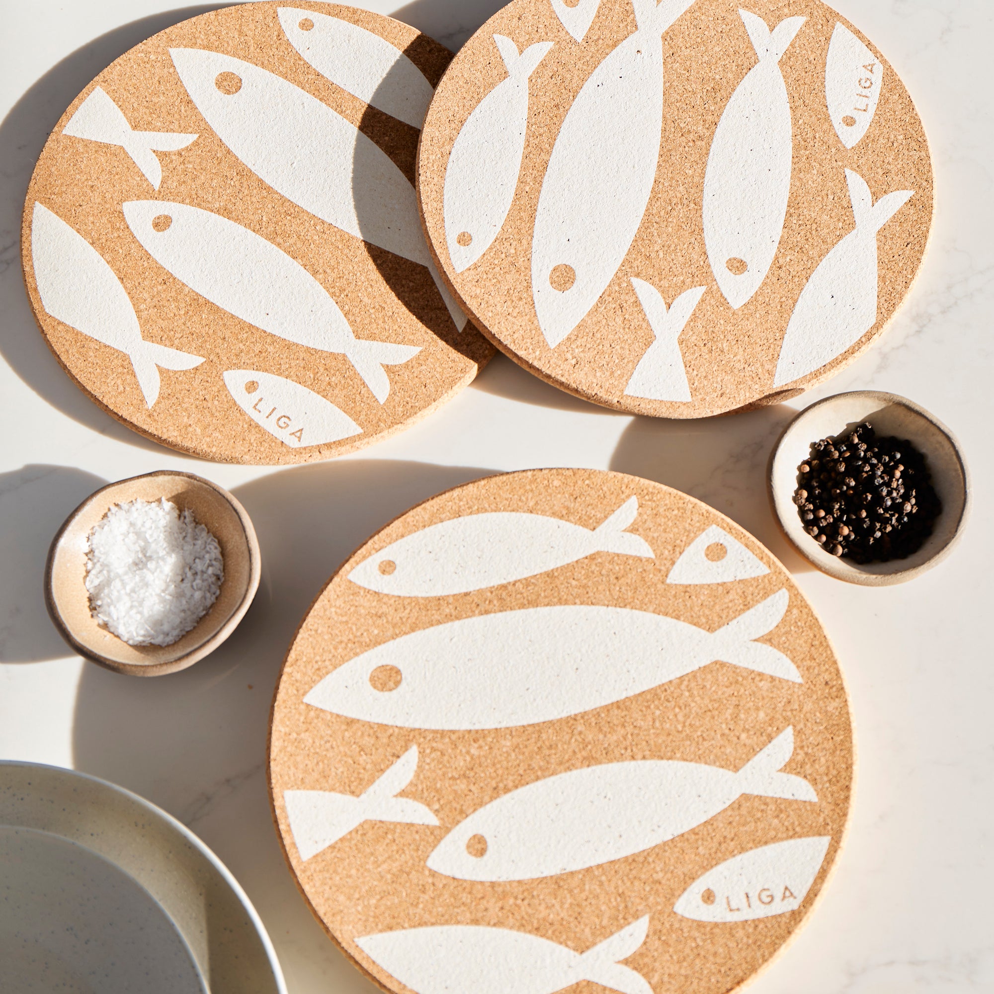 Cork Placemats | Fish